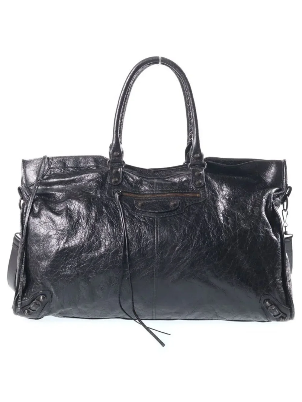 Balenciaga Le City Travel Bag 2-Way Tote Black
